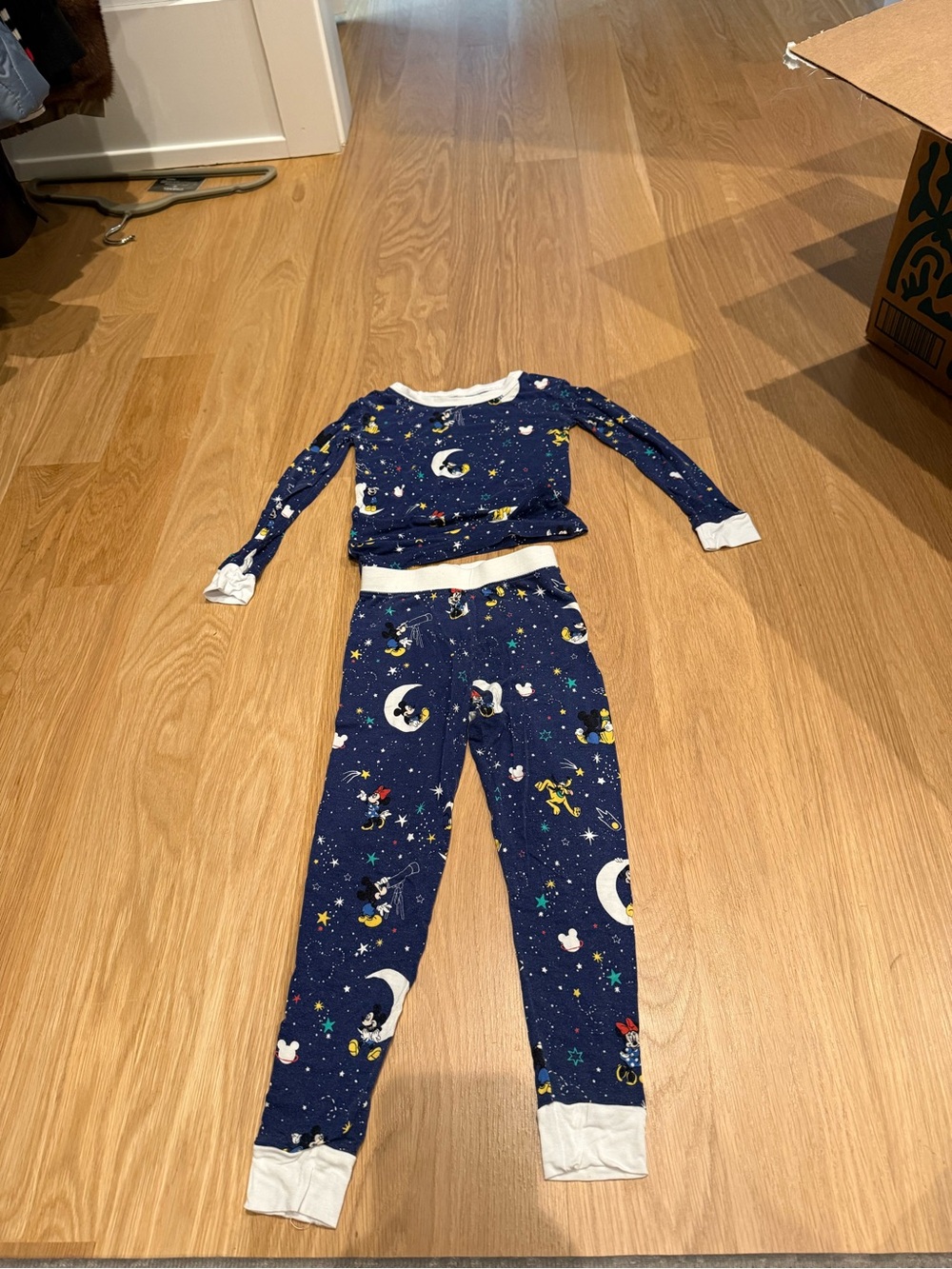 Little Sleepies Disney Navy Pajama Set